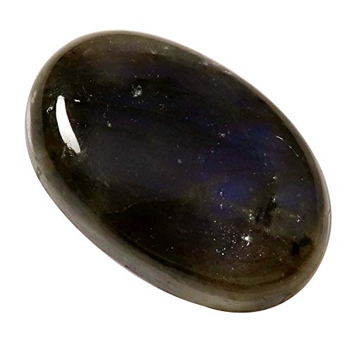Labradorite bleue naturelle cabochon ovale 37,2 carats pierre fine Kl16