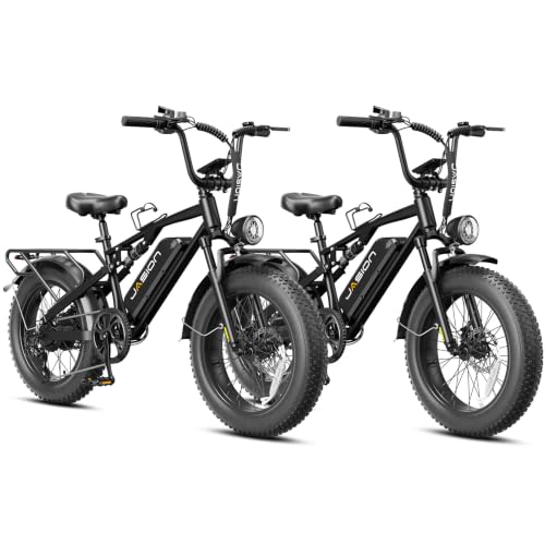 Jasion EB5 Sport Electric Bike, 20" Fat Tire eBikes for Adults/Teens image 6