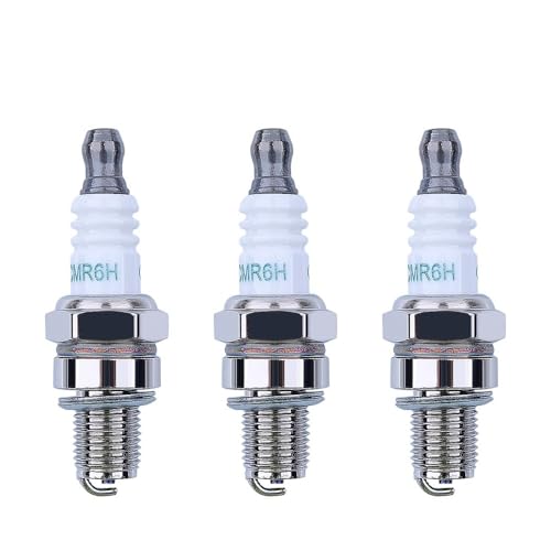 Bougies d'allumage pour débroussailleuse Stihl FS90 FS100 BR600 - Lot de 3 pièces de rechange