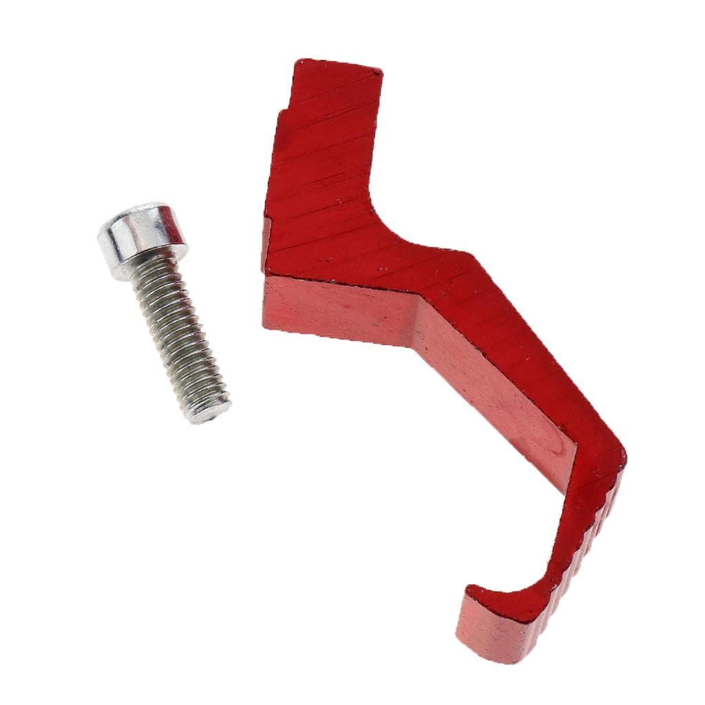 ATORSE Motorcycle Helmet Holder Hook Hat Wall Mount Display Rack Hanger Red-image-12