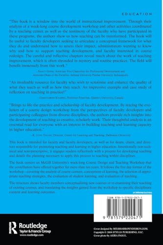 Rethinking Teaching in Higher Education: From a Course Design Workshop to a Faculty Development Framework - Image 2