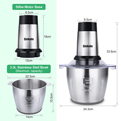 Qinkada 500W Powerful Meat Grinder Review