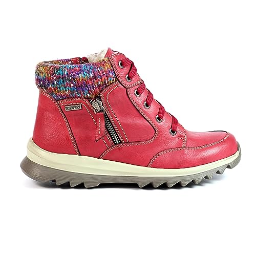 Ladies Buttermere Red Waterproof Ankle Boot 4