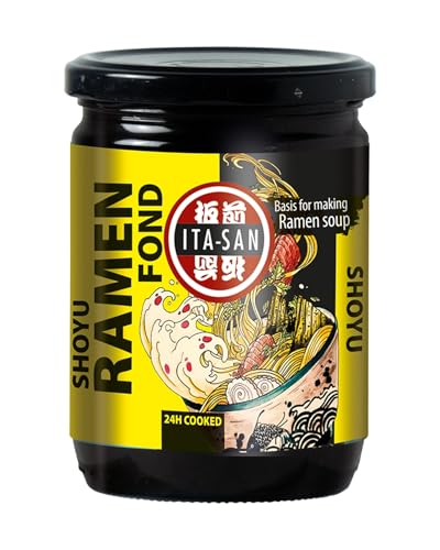 ITA-SAN Caldo para sopa tipo ramen, Shoyu - 1 x 440 ml