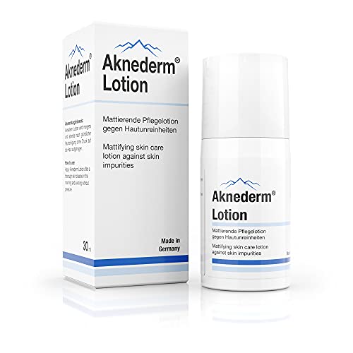 Aknederm Lotion mattierende Pflegelotion gegen Hautunreinheiten, 30 ml Lotion Cover