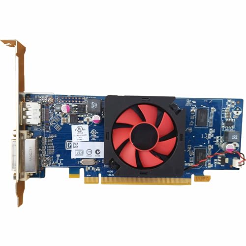 Tarjeta gráfica AMD Radeon HD 7470 1GB GDDR3 DVI DisplayPort GPU informática reacondicionada