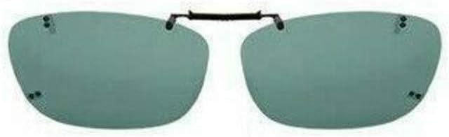 3 Pairs Solar Shield Clip-on Polarized Sunglasses Size 56 Rec J Gray Lens New