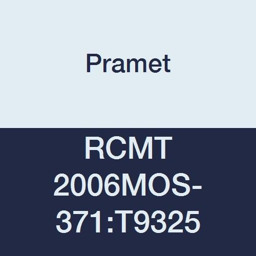 RCMT 2006MOS-371:T9325 Carbide Indexable Turning Insert, Steel (P25), Semi Roughing-Heavy Roughing, 0.787" Round, Positive (Pack of 10)