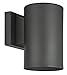 Luminance F6905-31 Contemporary 1 Fluorescent Light Exterior Wall Mount Fixture in Black Finish