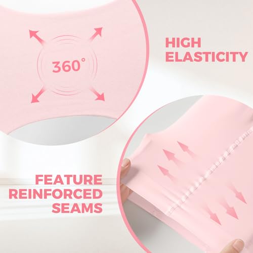 Buauty 2 Pairs Girl'S Ballet Dance Tights,Convertible Transition Toddler Pantyhose Kids Soft School Footed Legging Stockings thumb #2
