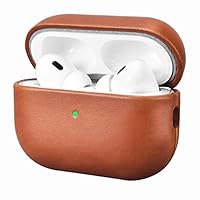 【美品】AirPods Pro2 本体と純正本革ケース付き DIESEL 送料無料 AirPods 第3世代 / Pro 第1&第2世代 ケース