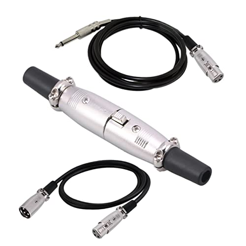 Vaguelly 5 ペア 3 ソケット アダプター ケーブル コネクタ コンセント プラグ 3ピン マイク ジャック コネクタ 3 ピン オス/メス プラグ マイク オーディオ ケーブル コネク