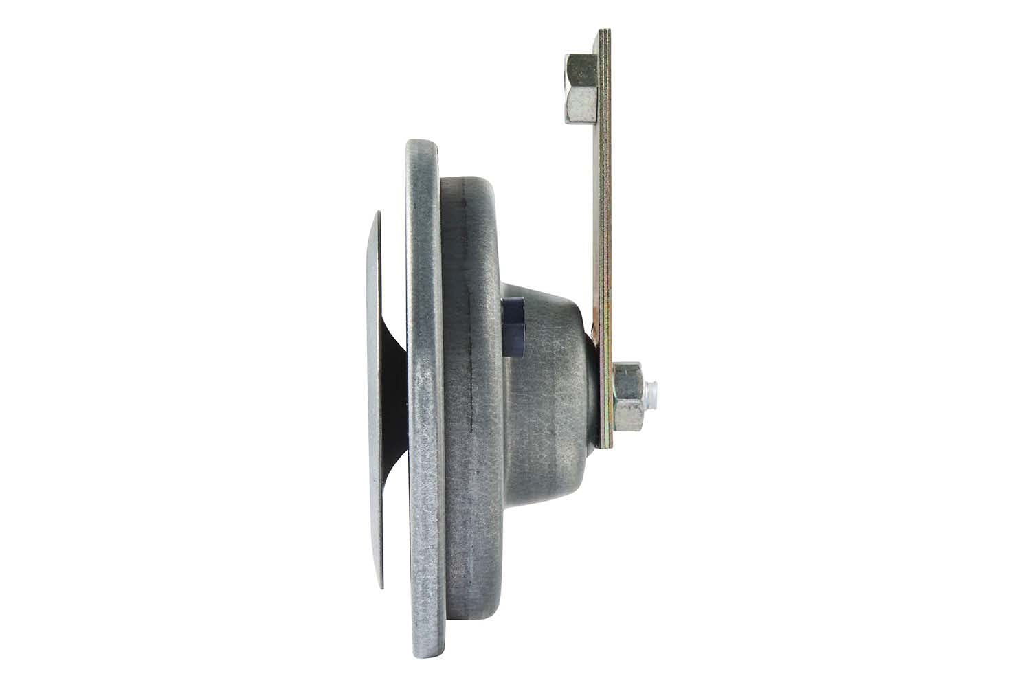 HELLA Klakson - M26 - 12V - 105dB(A) - Zakres częstotliwości: 335Hz - Sygnał niski - elektryczny - ECE - Kolor obudowy: szary - Złącze wtykowe płaskie - Ilość: 1 - 3AL 002 952-841