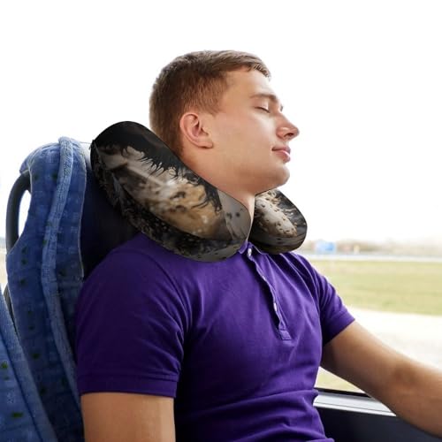 Almohada de espuma viscoelástica en forma de U 30 cm miniatura 7