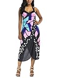Pareos Playa Mujer Verano Elegantes Moda Vintage Mariposa Impresión Toalla Playa Bikini Cover Up Beach Vestido Playa Genial Para Verano Y Vacaciones Ropa 2018