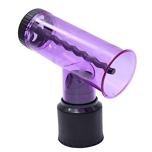 PartyKindom Curly Hair Roller Attachment Portable Hair Dryer Nozzle for Defined Curls and Waves for Home and Salon Use Random Color