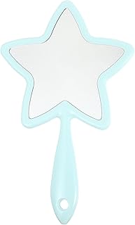 Baluue Espejo de mano portátil con forma de e...