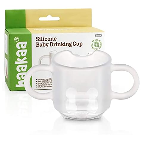 Haakaa Vasos de Entrenamiento con Asas de Silicona para Niños Pequeños Cover