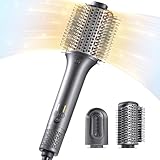 TYMO Hair Dryer Brush Blow Dryer Brush in One, Hot Air Brushes with 3 Barrels as Dryer Volumizer Straightener, Multi-Styler, 110,000 RPM High-Speed Motor Air Wrap, 200M Negative Ions for Frizz-Free