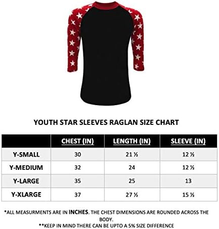 star sleeve raglan