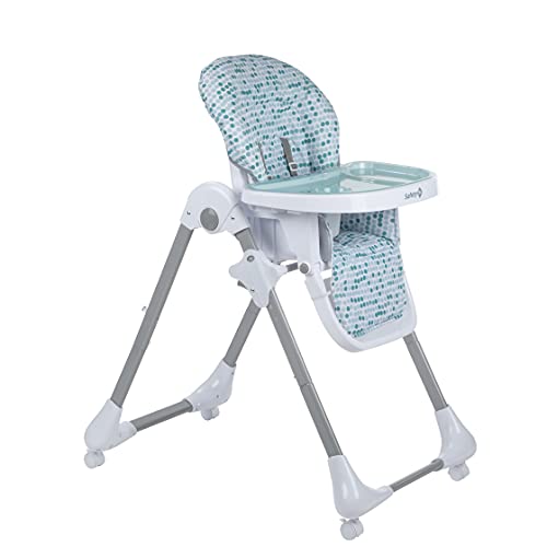 Image of Safety 1st High Chairs for Babies and Toddlers, 3-In-1 Grow and Go with Tray and Adjustable Seat, Raindrop