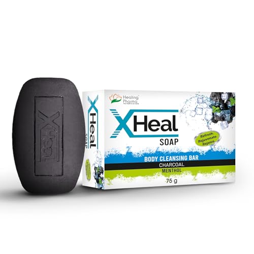Image of Healing Pharma - XHeal Activated Charcoal Deep Cleansing, Tan Removal & Skin Whitening | For Men & Woman - 75g