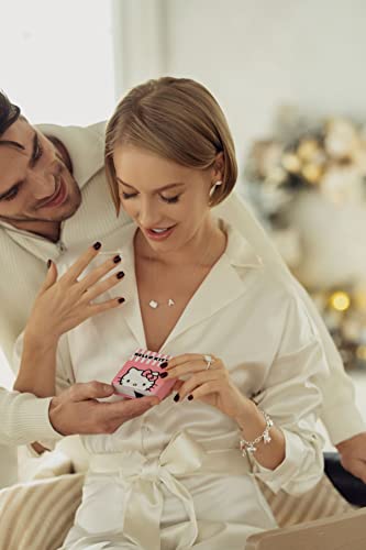 SALLY ROSE Sanrio Hello Kitty Charm Bracelet 8-inch - Silver Plated Hello Kitty Charm Bracelet Officially Licensed2