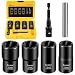 Topec Twist Socket Set Lug Nut Remover Extractor Tool - 5 Piece Metric Bolt and Lug Nut Extractor Socket Tools
