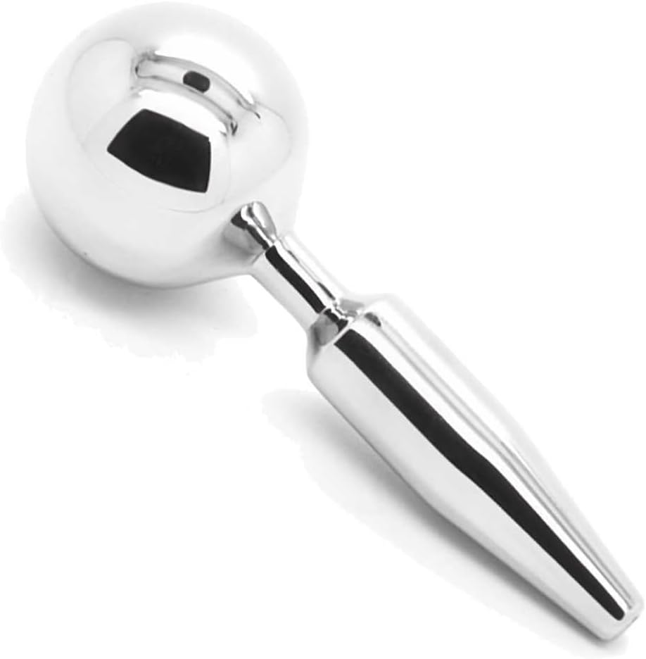 Cock Topper - Surgical Steel Body Friendly Smooth Durable Hollow Male Urethral Plug (5-11mm (3" Long))