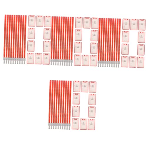 Porte-badge avec lanière lot étuis transparents pour cartes identité