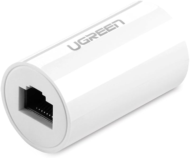 Ugreen Ethernet Kablo Birleştirici Ara Aparat Beyaz