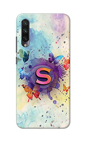 Image of PRINTFIDAA� Printed Hard Back Cover Case for Mi A3 Back Cover (Alphabet S) -2808