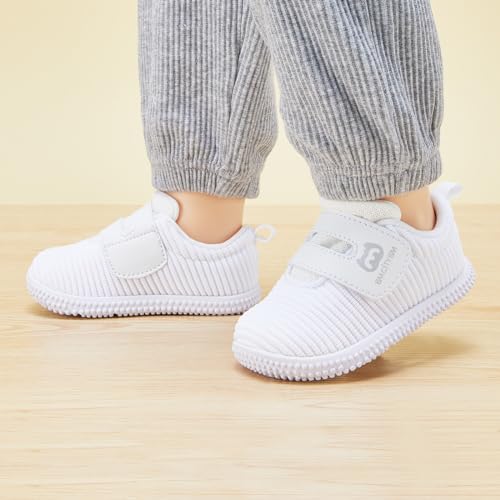 Image of BMCiTYBM Baby Shoes Boy Girl Infant Sneakers Non-Slip First Walkers 6 9 12 18 24 Months