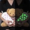 TECKWRAP Glow in Dark Matte Adhesive Craft Vinyl for Craft Cutter,Sign Plotter 1ft x 5ft, Lilac Purple #3