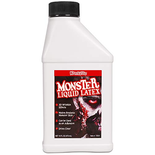 Kangaroo's Monster Liquid Latex - 16oz Pint - Creates Monster / Zombie Skin
