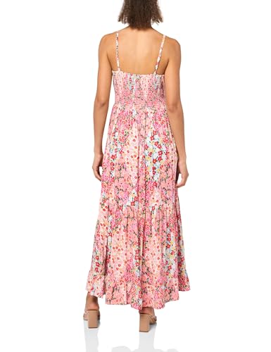 Image of Angie Women's Angie Women's Floral Maxi Dress with Cutout
