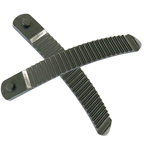 UP100 One Pair Length 182mm Snowboard Binding Parts Ankle Tongue Ladder Straps for Snowboard Shoes Black - Thumbnail 2