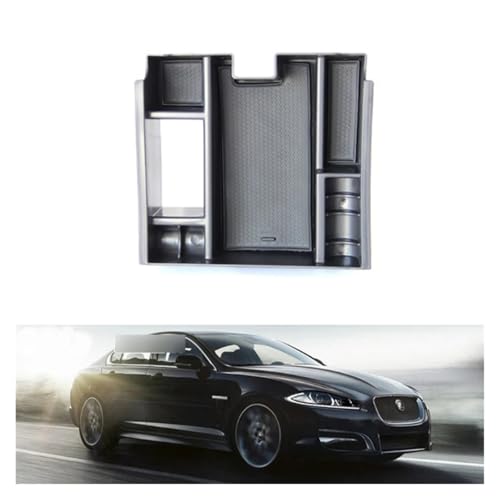 Boîte de rangement console centrale pour Jaguar XF ordonnée - 3