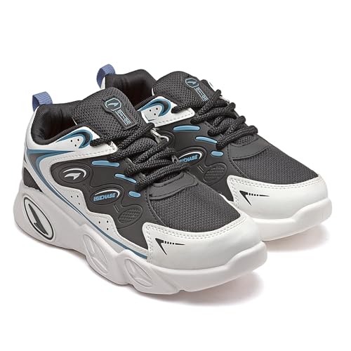 Image of ASIAN Kids VISION-02 Stylish Casual Chunky Sneakers with Laces for Boys, Trendy and Comfortable Shoe Perfect, Walking, and Outdoor Play, Lightweight and Durable Design Suitable for Kids