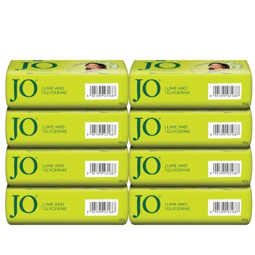 Image of JO Lime Fresh Soap (Pack of 8), 150 gram