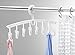 Whitmor Clip & Drip Add-On Hangers -White - Set of 3