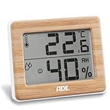 LCD-Display (7,4 x 5,2 cm) mit großen schwarzen Ziffern, Maße: 10 x 8,1 x 1,3 cm, Gewicht: 70 g, Inklusive Batterien: 1 x CR2032