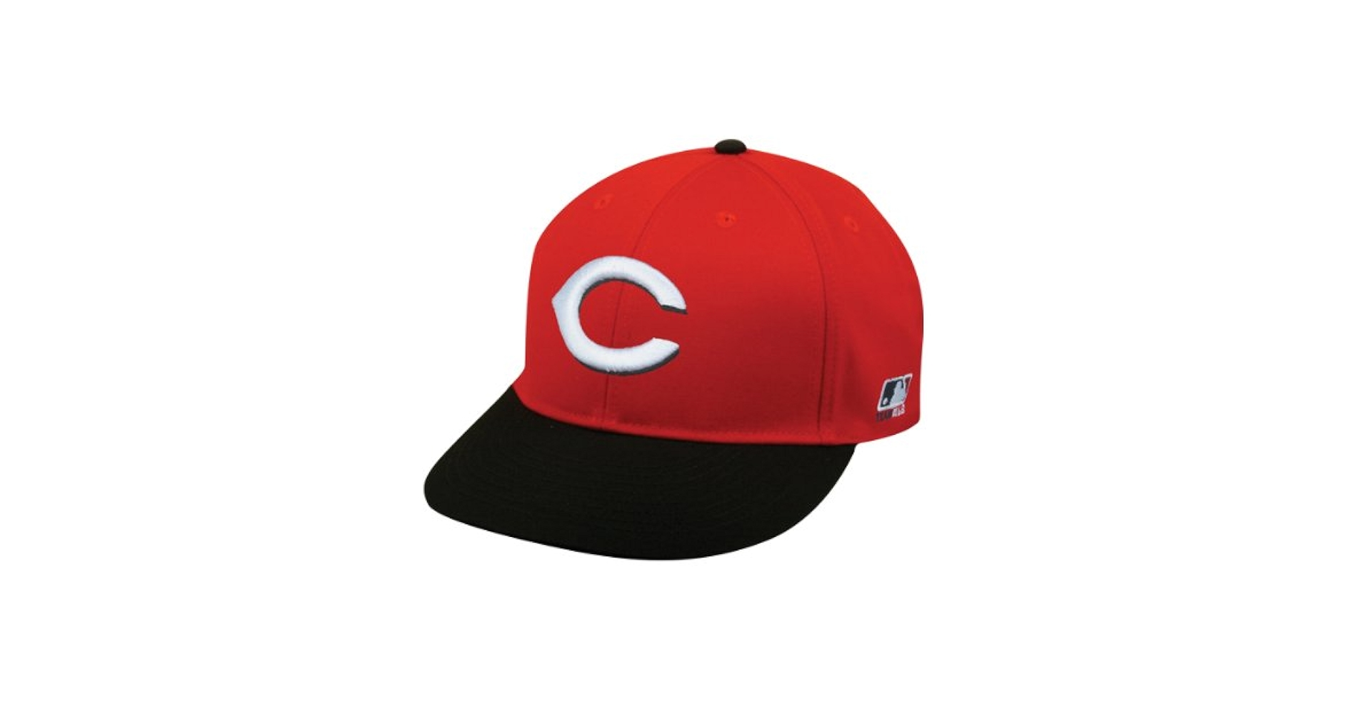★RONRON★ R BALL CAP RED Amazon.com : Cincinnati Reds Black Top/Red Bill Youth Cap