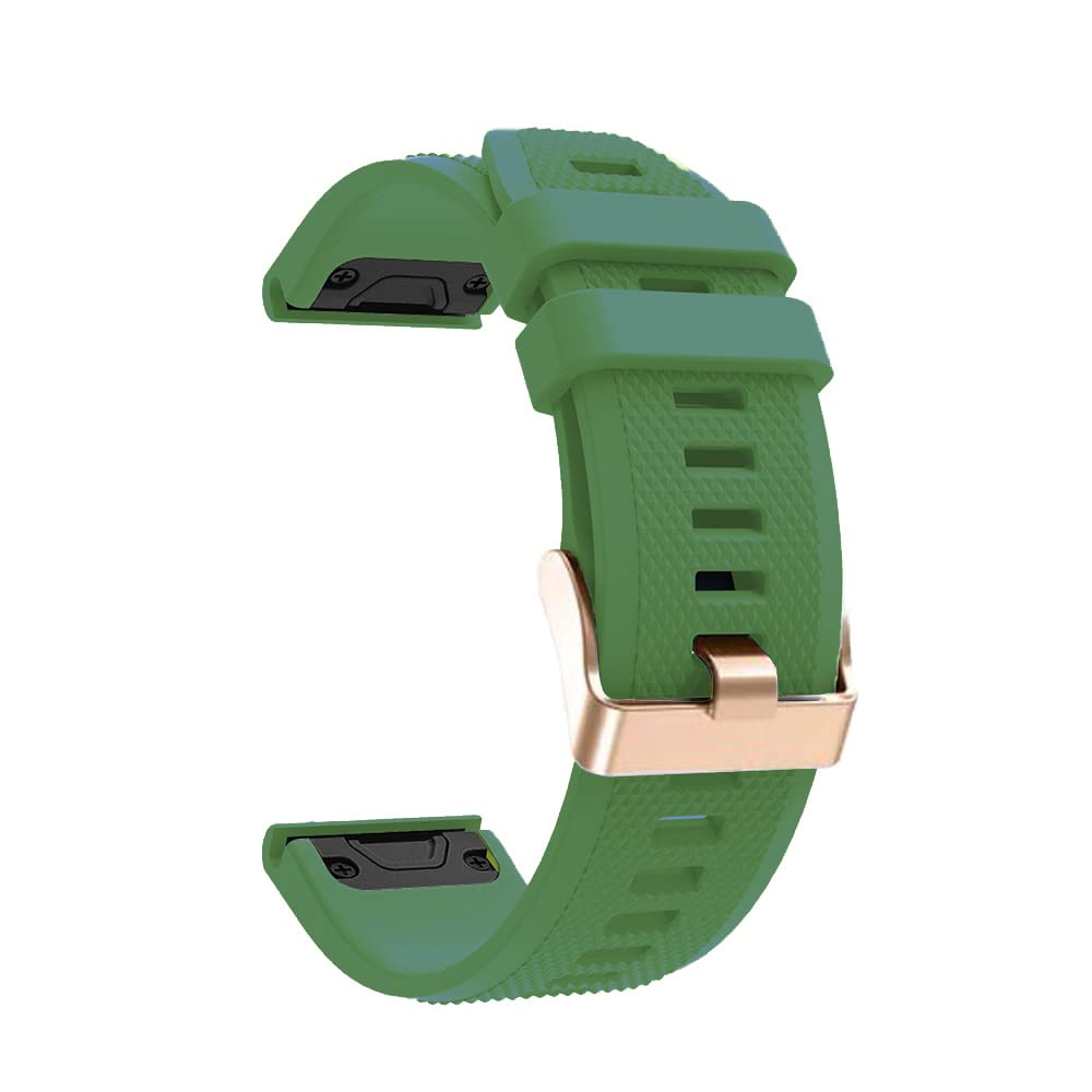 Correa de silicona quick release compatible con Garmin 945 GPS 8