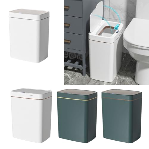 Bote de basura inteligente con tapa y sensores 18L miniatura 3