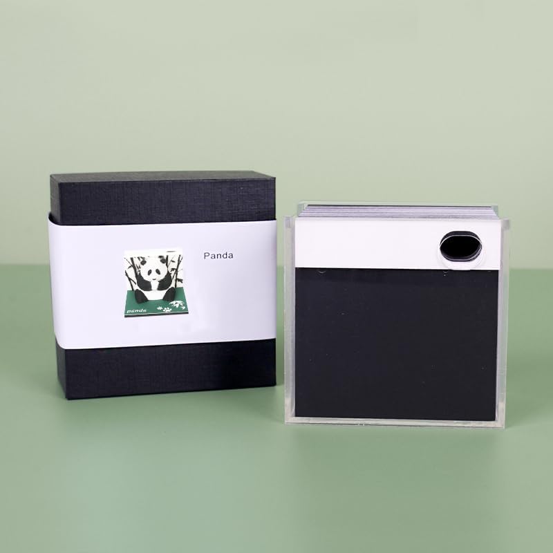 Miniatura 4 de Lindo bloc de notas adhesivas con soporte, bloc de notas creativas Kawaii 3D, tarjeta de papel de arte de escritorio, bloc de notas artesanales. La