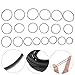 Veemoon Replacement Rubber Belt for Repair 20pcs Common Belt Repair Recorder Drive Belt for Maintenance