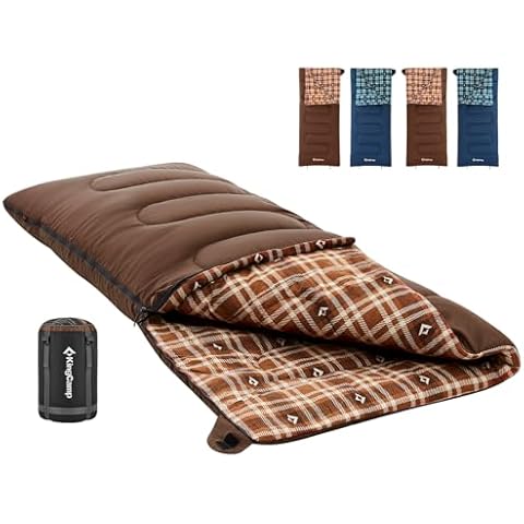 KingCamp Cotton Flannel Extra Large Sleeping Bag Cover