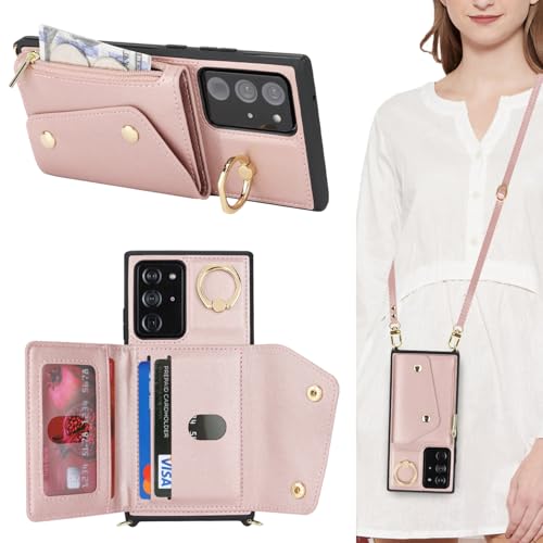 Coque Samsung Note 20 Ultra collier rose idéale pour vos sorties