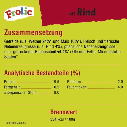 Frolic Hundesnacks UNTERWGS im Beutel mit Rind 9x180g – Ansicht 5